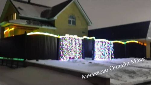 Хозяева самых красиво украшенных домов в Азнакаево получили подарки