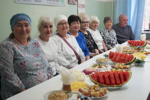 Чествуем наших уважаемых ветеранов