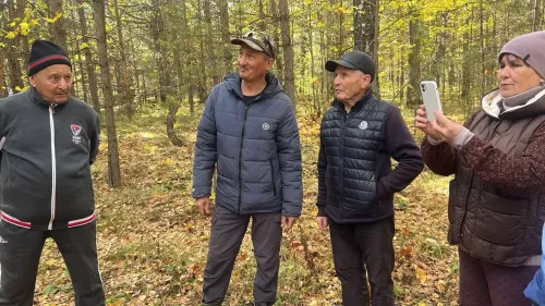Табигать кочагында ял иттеләр