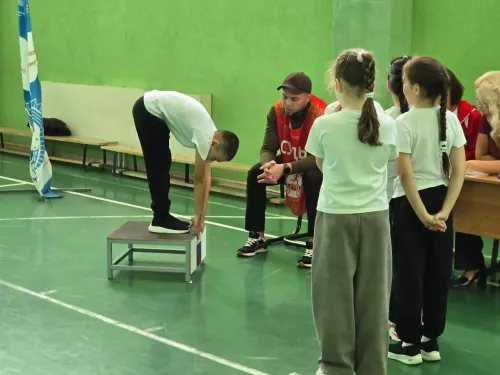 В Азнакаево прошёл приём нормативов ГТО