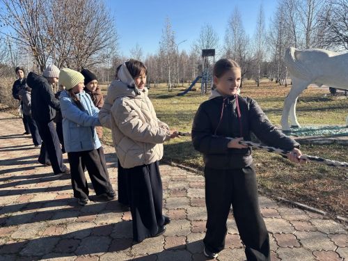 В парке Молодожёнов состоялись „Весёлые старты“