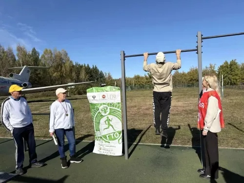 Весёлые старты для пожилых