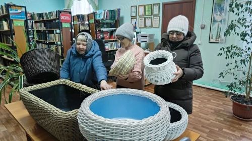 Әлкәй авылы халкы яңа һөнәр үзләштерә