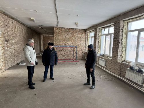 Ремонт в Сарлинской школе – на особом контроле