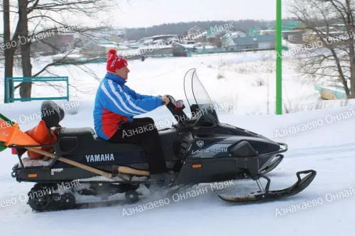 Азнакайда чаңгы сезонын трассада узышып яптылар