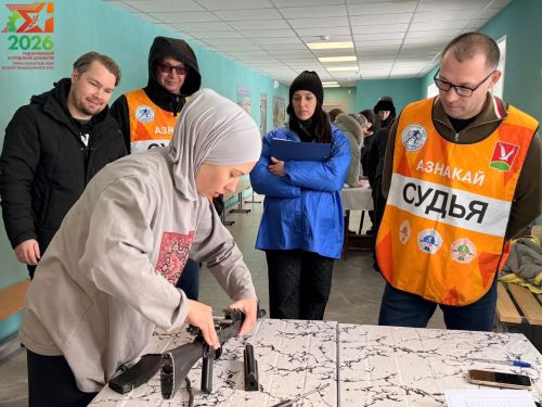 В Азнакаево определили победителей муниципального этапа зимней «Зарницы – 2026»