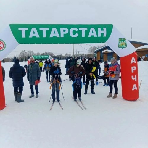 Азнакаевские лыжники из поселка Победа взяли «серебро» на республиканском слете в Арске — 2026
