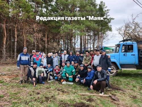 В Алькеево на субботник вышли все – от мала до велика