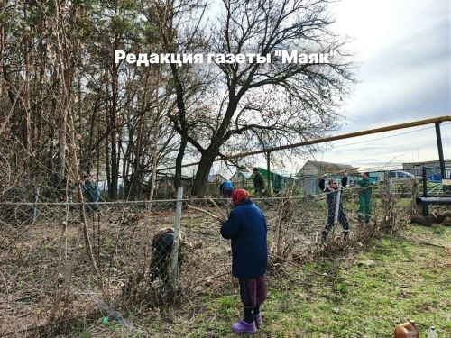 В Алькеево на субботник вышли все – от мала до велика