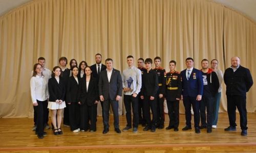 Команда Пермского края получила кубок за третье место на олимпиаде ПФО