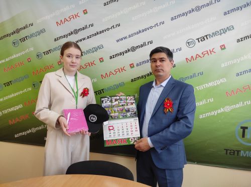 Десятиклассница Эльвина Шайдуллина на один день стала частью команды «Маяка»