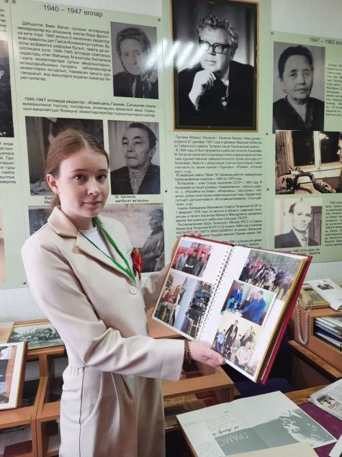 Десятиклассница Эльвина Шайдуллина на один день стала частью команды «Маяка»