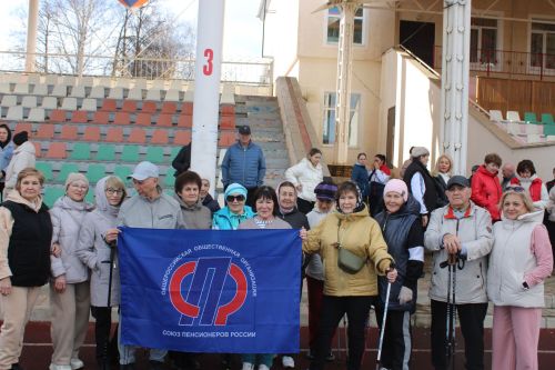 Всероссийская акция «10 000 шагов к жизни» прошла на стадионе «Юбилейный»