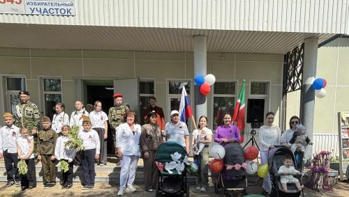 В село Сапеево и  деревне Мачаклыбаш прошли  праздничные мероприятия по случаю  Дня Победы.