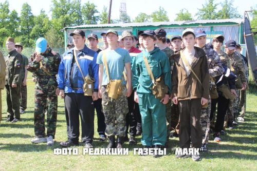 Ученики восьмых классов Азнакаево прошли военные сборы