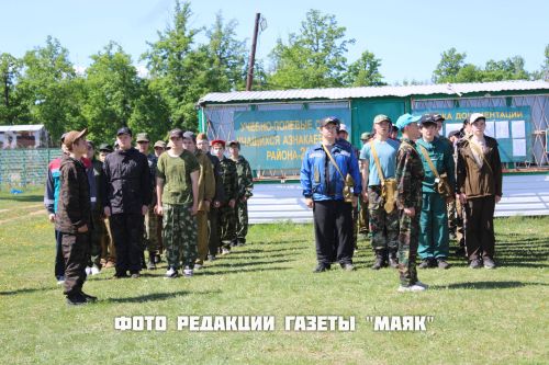 Ученики восьмых классов Азнакаево прошли военные сборы