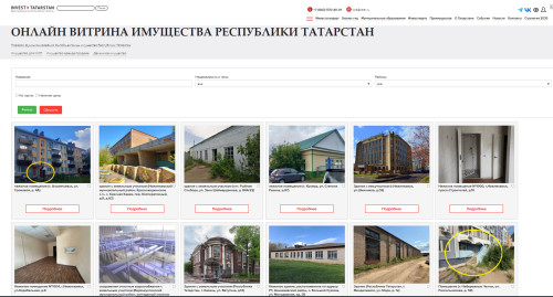 В Татарстане запущен цифровой сервис «Витрина имущества» для привлечения инвестиций