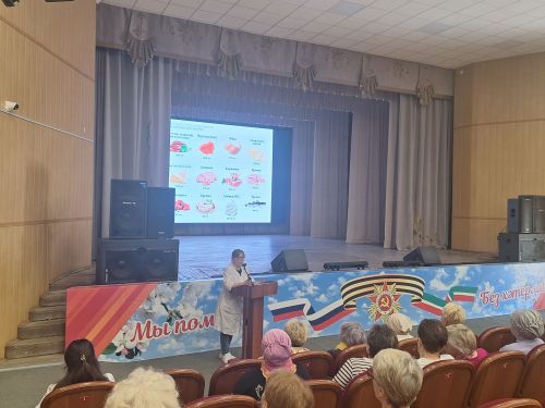 Как гипертония влияет на долголетие? Азнакаевские врачи ответили на этот вопрос на занятиях в Актюбинском доме культуры и доме-интернате