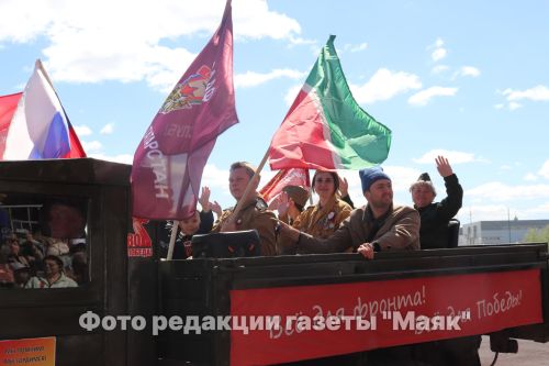 В Азнакаево торжественно отметили День Победы