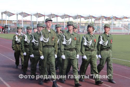 В Азнакаево торжественно отметили День Победы
