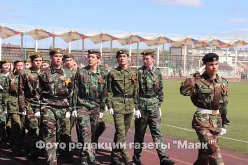 В Азнакаево торжественно отметили День Победы