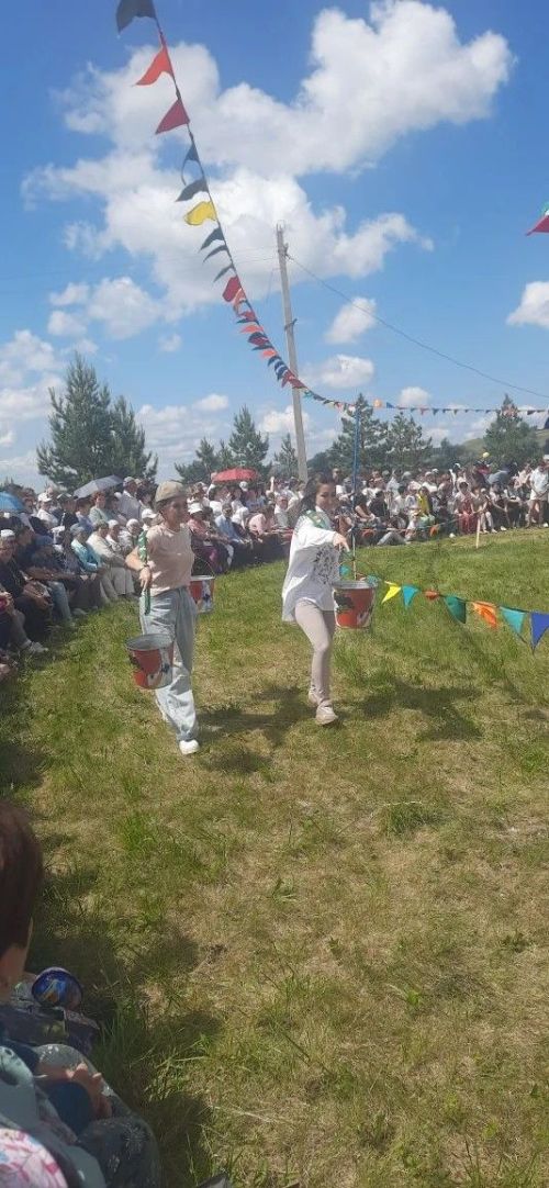 На Сабантуе в Куктяке и парились, и рыбу ловили