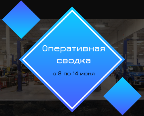 Оперативная сводка, итоги недели