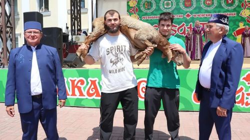Азнакаевцы побывали на Сабантуе в Чеченской Республике