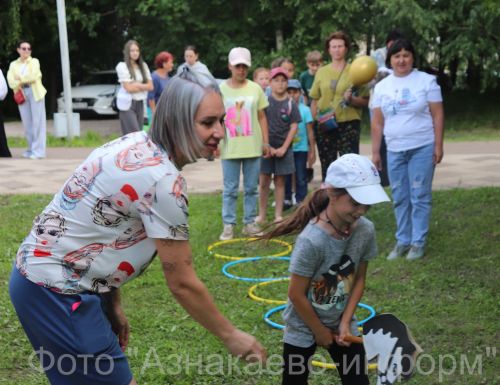 В Азнакаево прошел Сабантуй для детей-сирот