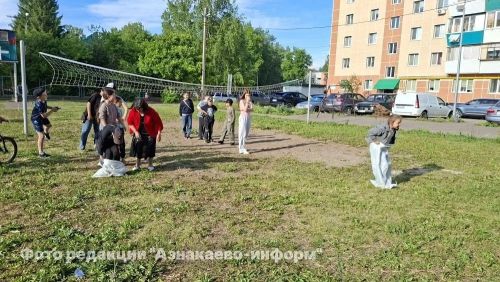 Спортивный праздник во дворе: как в Азнакаево отметили День защиты детей