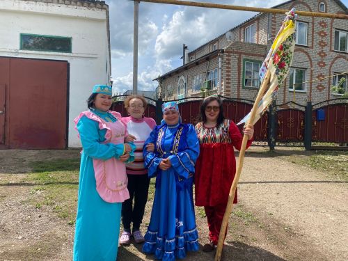 Мачаклыбаш авылында Сабантуй бүләкләре җыю йоласы үтте