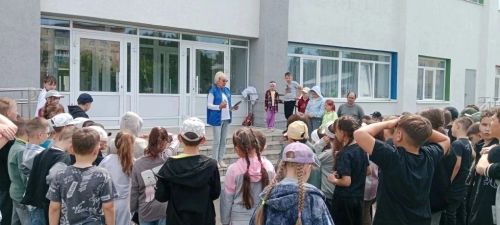 В школьных лагерях Азнакаево проводят беседы по безопасности дорожного движения