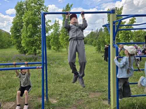 Тарсус паркында балалар ГТО нормативларын тапшырды