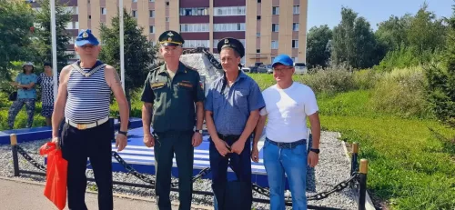 Азнакаевские моряки отметили День Военно-морского флота