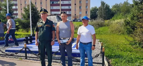 Азнакаевские моряки отметили День Военно-морского флота