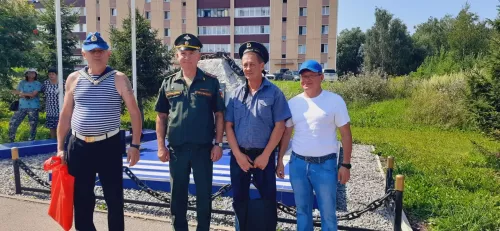 Азнакаевские моряки отметили День Военно-морского флота