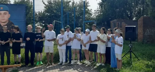 В Азнакаевском районе прошел волейбольный турнир памяти Эмиля Григорьева, погибшего в ходе специальной военной операции