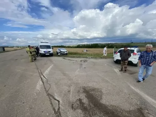 ДТП на автодороге Бугульма-Азнакаево