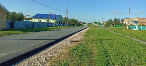 Как меняется район: в Балтачево завершили работы по улучшению улично‑дорожной сети