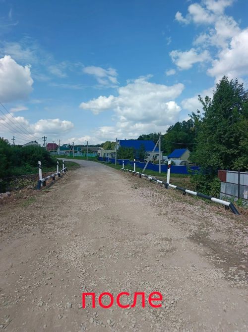 Безопасность жителей — приоритет: в Манаузе восстановили размытый мост