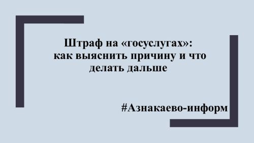 Штраф на «Госуслугах»: как выяснить причину и что делать дальше