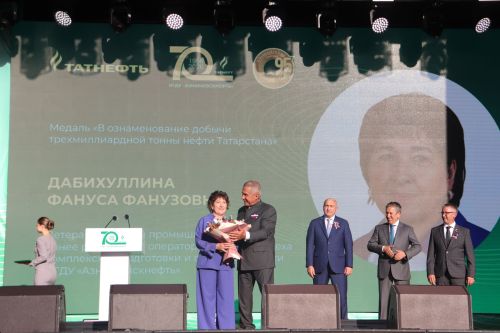 Торжество на стадионе «Юбилейный»