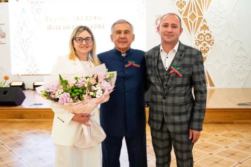 Пример для подражания: семья Сафиных удостоена внимания Раиса РТ