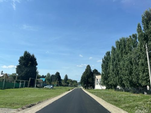 Азнакай районының Карамалы авылында юллар яңара