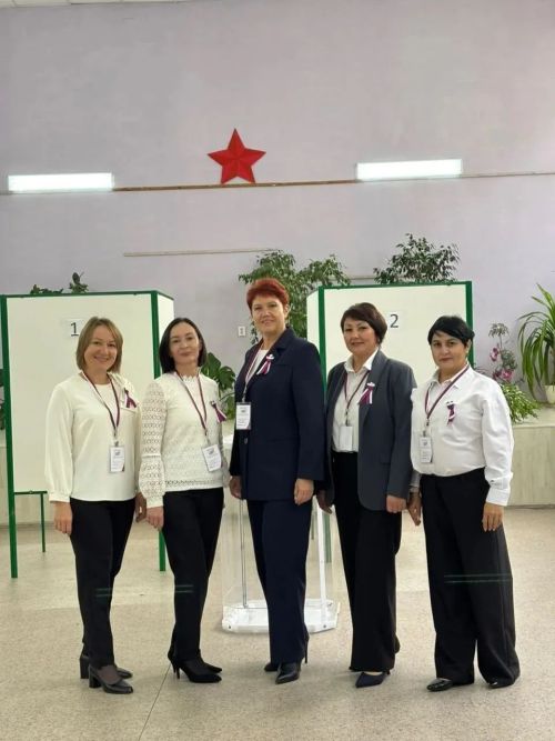 УИК №553, с. Вахитова: единство поколений в действии!