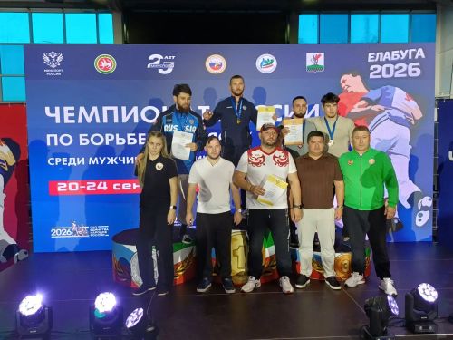 Азнакай көрәшчеләре Россия чемпионатында ике медаль яулады