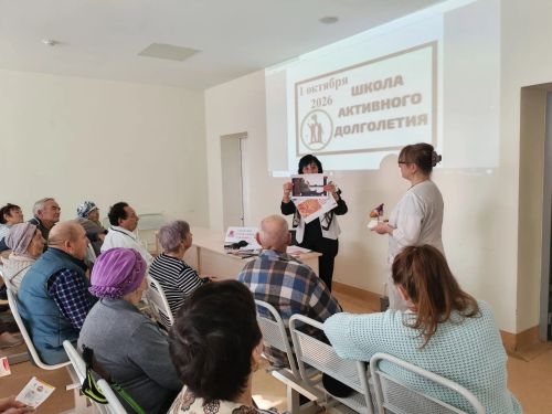 Школа активного долголетия ко Дню пожилых в Азнакаевской ЦРБ