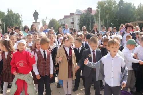 В Азнакаево состоялось мероприятие «Посвящение в первоклассники! »