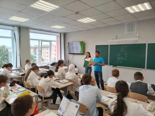 В средней школе №7 прошла интерактивная программа «Татарстан: люди, культура, традиции»