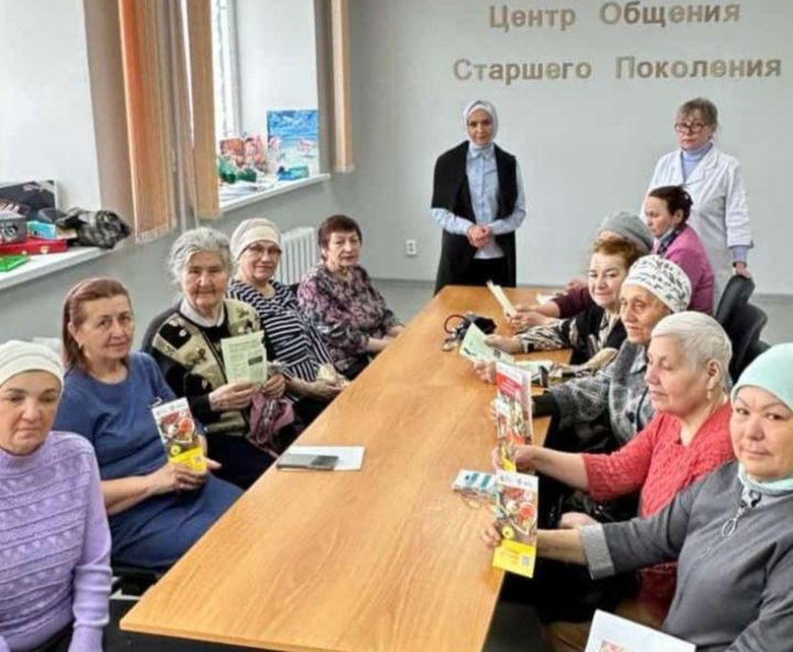 Старшее поколение города Азнакаево заботится о своем здоровье